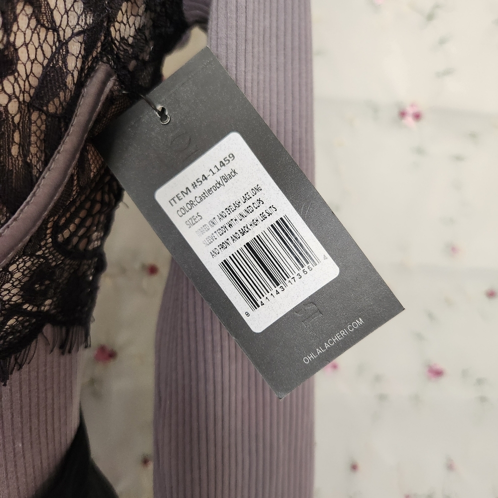 Oh La La Cheri Eyelash Lace Bodysuit - Picture 9 of 11